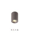 LEVI * FOCO TECHO EXTERIOR R GRIS OSCURO IP65 1L*GU10
